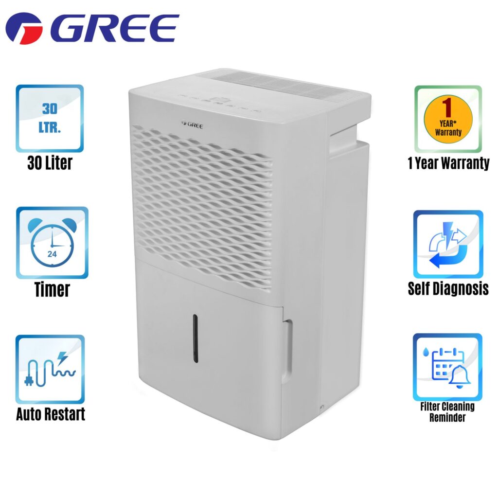 GD-30NL-GREE DEHUMIDIFIER (30 LTR)