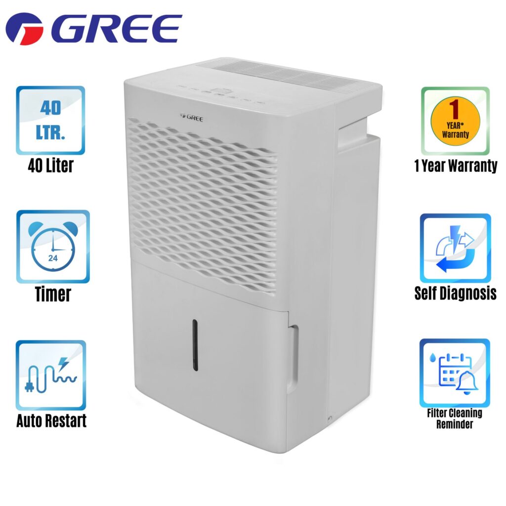 GD-40NL-GREE DEHUMIDIFIER (40 LTR)