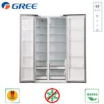 GREE SIDE BY SIDE REFRIGERATOR NON FROST BDRF-BDRF-BDRF-570WEG(INVERTER-570 LTR)