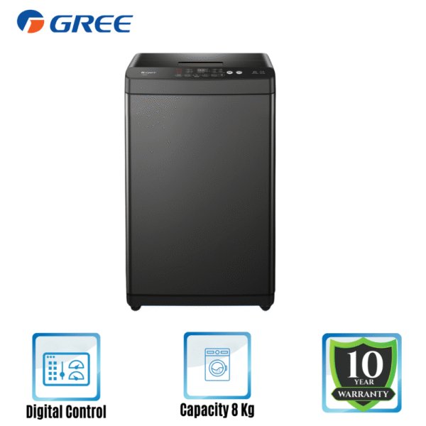 GREE Washing Machine XWKQB-80-01Ga2 (8.0 KG) Top Loading