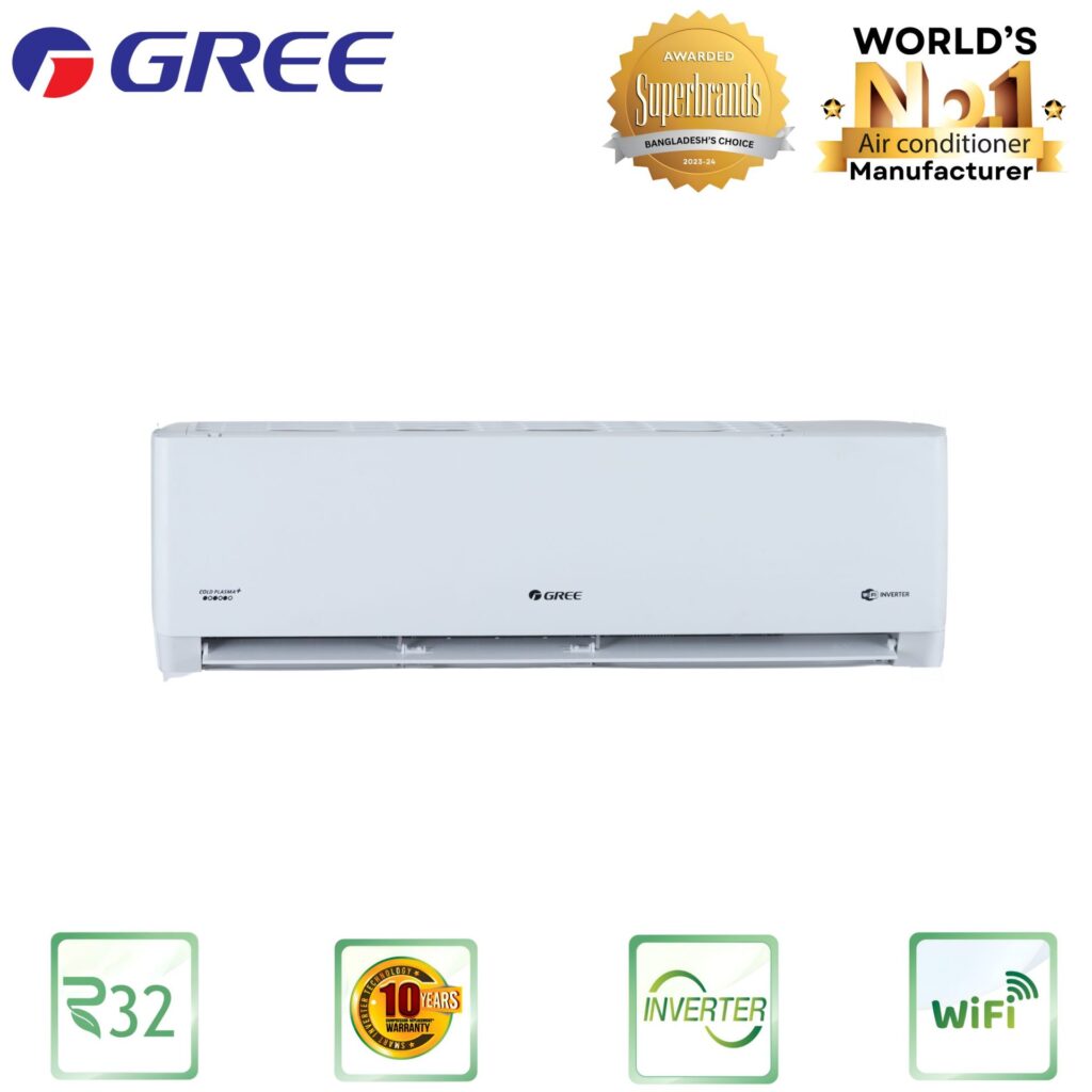 GS-12XLMV32- GREE Lomo Split Type Air Conditioner (1.0 TON Inverter)