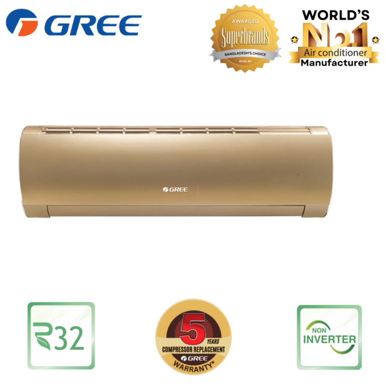 GS-18XFA32 Gree Fairy Split Type Air Conditioner (1.5 TON)-Golden