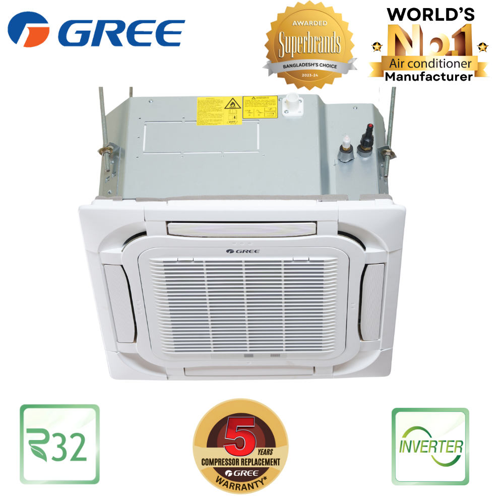 GS-24XTWV32- Gree Cassette Type Air Conditioner (2.0 TON)-INVERTER
