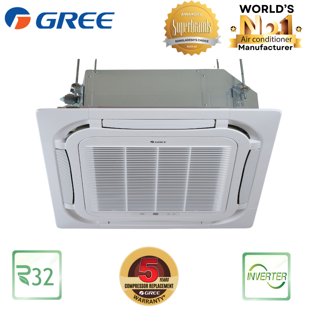 GS-60XTWV32- Gree Cassette Type Air Conditioner (5.0 TON)-INVERTER
