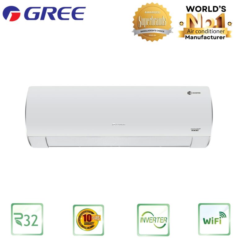 GSH-18XFV32-Gree Fairy Split Type Air Conditioner (1.5 Ton Inverter, Hot & Cool)
