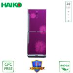 HAIKO Refrigerator HRT-310EGB-Purple(2Door, Upper Freezer, Glass Door)