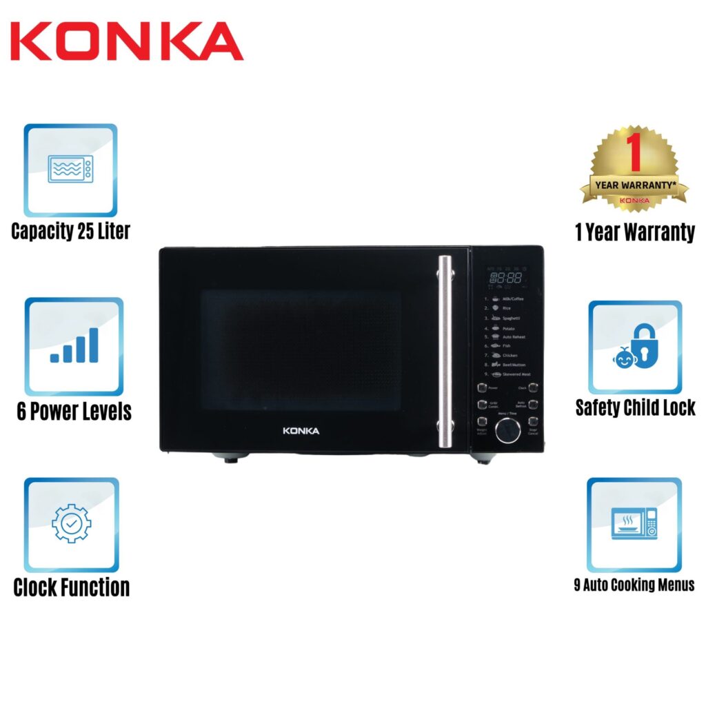 KD9025ETL-ZHA KONKA MICROWAVE OVEN (25 LITER)