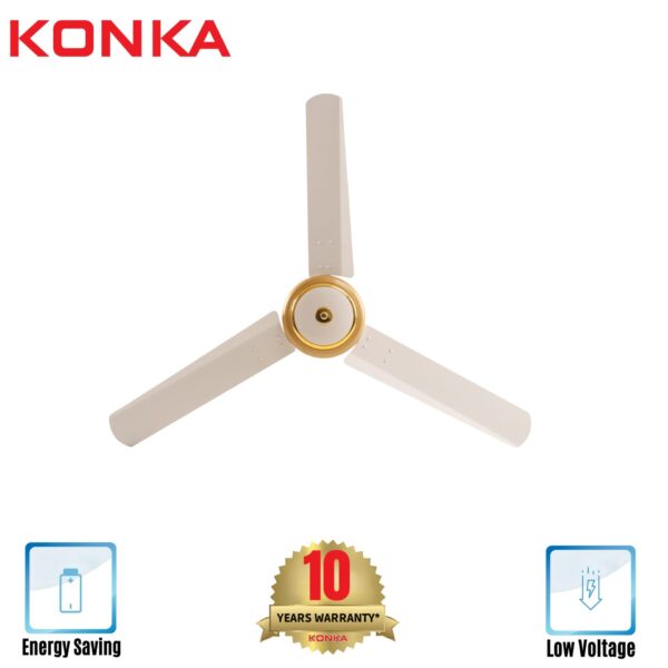 KONKA 56″ Ceiling Fan-Gold
