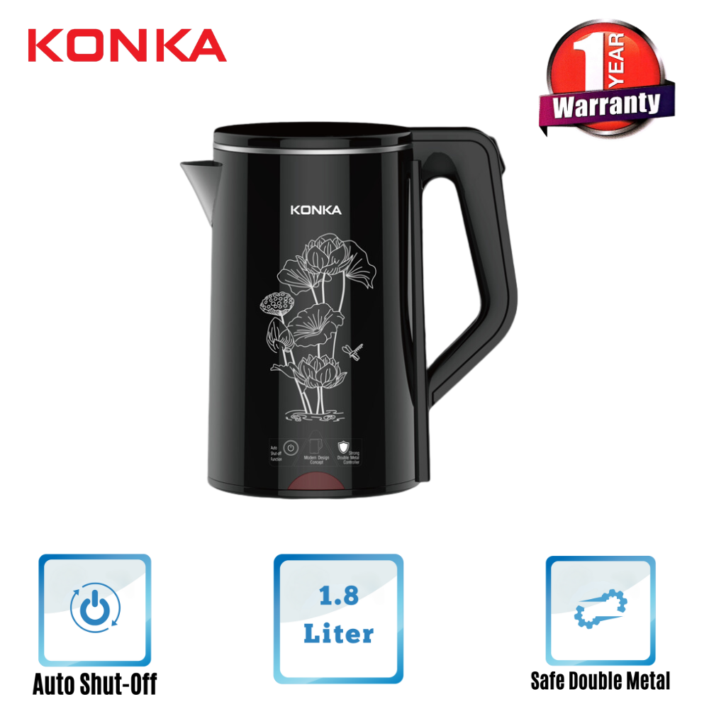 KONKA ELECTRIC KETTLE-KEKLW-18B (1.8 LTR)