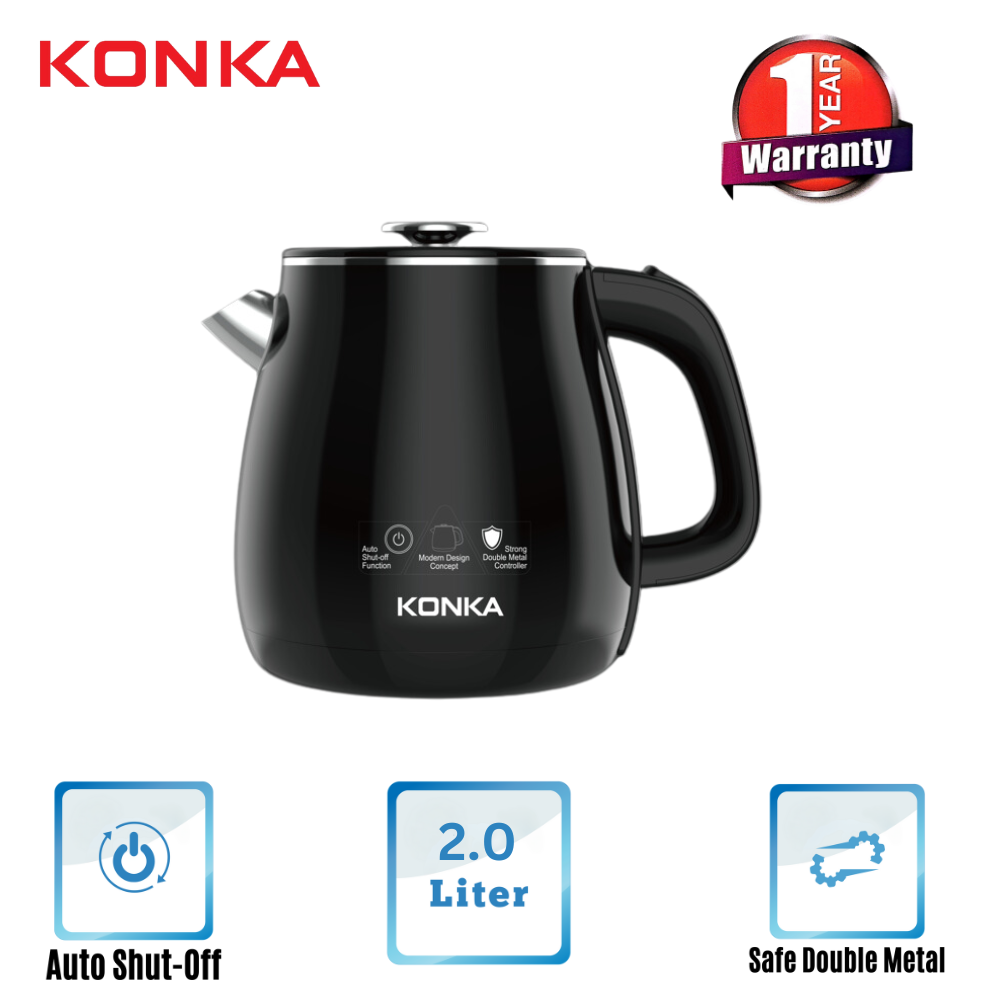 KONKA ELECTRIC KETTLE-KEKLW-18B (N) (2.0 LTR)