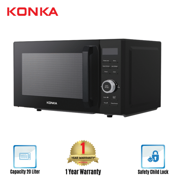 KONKA MICROWAVE OVEN-KD70H20EL-CH WITH DIGITAL CONTROL (20 LITER)