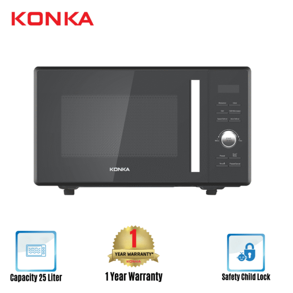 KONKA MICROWAVE OVEN-KD90D25EL-CHA WITH GRILL (25 LITER)