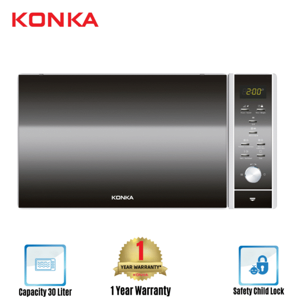 KONKA MICROWAVE OVEN-KD90N30ESPR111-H3 WITH CON. & GRILL (30 LITER)