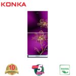 KONKA Refrigerator-KRB-190GB-3D Pink Nilumbo-2-Door, Bottom Freezer (190 Ltr)
