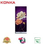 KONKA Refrigerator-KRB-190GB-3D Purple Magnolia-2-Door, Bottom Freezer (190 Ltr)