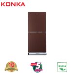 KONKA Refrigerator-KRB 190GB Coffee Texture-2-Door, Bottom Freezer (190 Ltr)