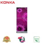 KONKA Refrigerator-KRB 190GB Purpel Peony-2-Door, Bottom Freezer (190 Ltr)