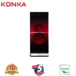 KONKA Refrigerator-KRB 190GB Red Circle-2-Door, Bottom Freezer (190 Ltr)