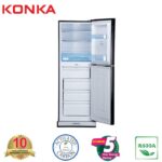 KONKA Refrigerator-KRB-230GB-Blue Delphinium-2-Door, Bottom Freezer (230 Ltr)