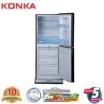 KONKA Refrigerator-KRB-270VB-3D Red Butterfly,Bottom Freezer (270 LTR)