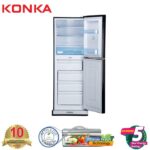 KONKA Refrigerator-KRB-307VB-3D Red Butterfly, Bottom Freezer (307 LTR)