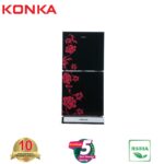 KONKA Refrigerator-KRT-165GB-Glass Mirror-2-Door, Upper Freezer (165 Ltr)