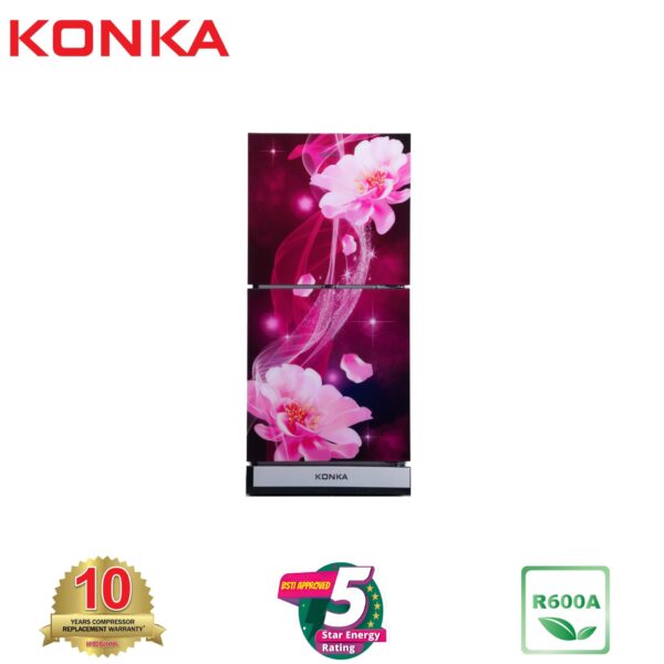 KONKA Refrigerator-KRT 165GB Purple Camilla Upper Freezer (165 Ltr)