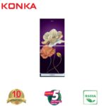 KONKA Refrigerator-KRT-180GB-3D Purple Magnolia Upper Freezer (180 Ltr)