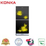 KONKA Refrigerator-KRT-200GB Glass Mirror-2-Door, Upper Freezer (200 Ltr)