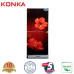 KONKA Refrigerator-KRT-200GB-Red China Rose-2-Door, Upper Freezer (200 Ltr)