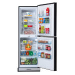 KONKA Refrigerator-KRT-240GB-2-Door, Upper Freezer (240 Ltr) Light Dark with Leaves