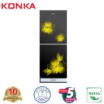 KONKA Refrigerator-KRT-315GB-Glass Mirror, Upper Freezer(315 LTR)