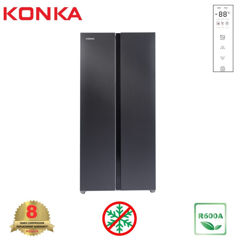 KONKA SIDE BY SIDE REFRIGERATOR-KRF-606WB