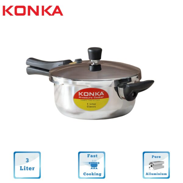 KPCS-3.0KB [KONKA PRESSURE COOKER STRAIGHT-3.0 Ltr]