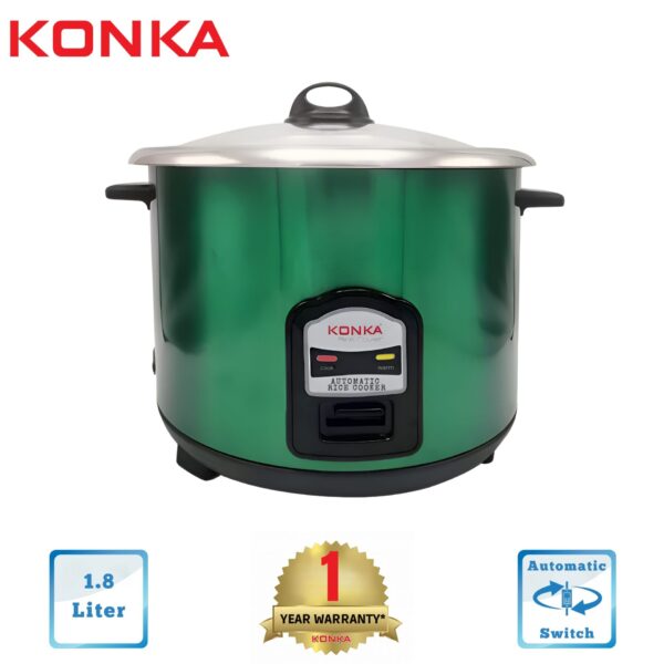 KRCHJ-60-70 -KONKA Double Inner Pot Rice Cooker (1.8 Ltrs.)