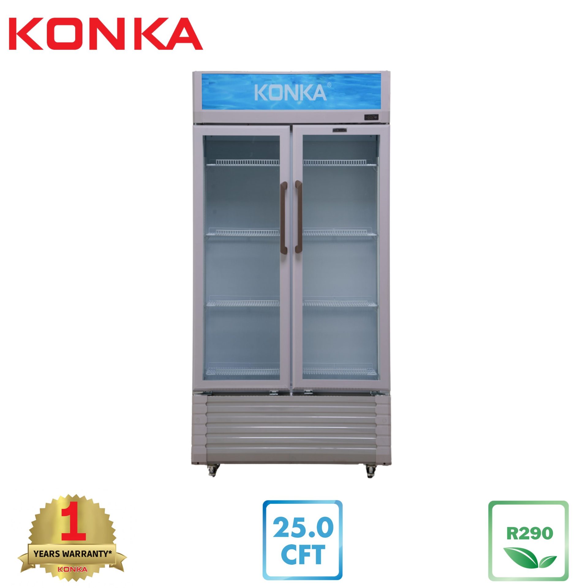XLS-460WG.2 (KONKA BEVERAGE COOLER SHOWCASE -25.0 CFT) XLS-460WG.2 (KONKA BEVERAGE COOLER SHOWCASE -25.0 CFT)