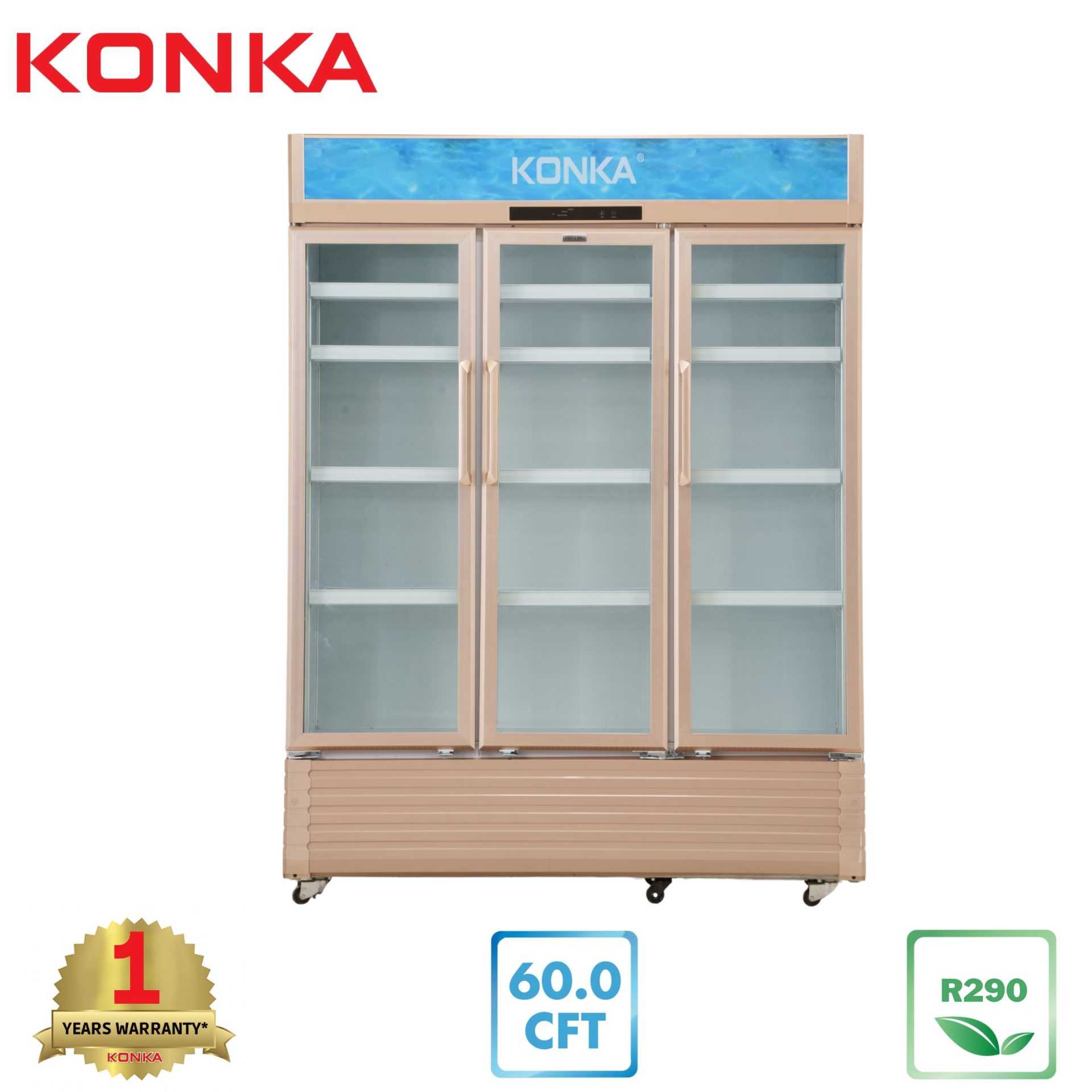 XLS1150WG.3-KONKA BEVERAGE COOLER SHOWCASE (60.0 CFT) XLS1150WG.3-KONKA BEVERAGE COOLER SHOWCASE (60.0 CFT)
