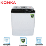 XP90-5006- KONKA WASHING MACHINE (9.0 KG)