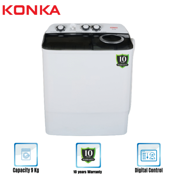 XP90-5006- KONKA WASHING MACHINE (9.0 KG)